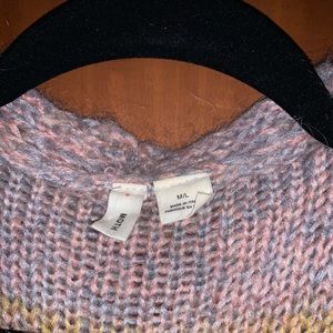 Mohair Cardigan Multi color